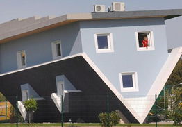 大頭朝下的怪誕小屋